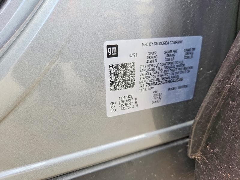 2024 CHEVROLET TRAILBLAZER LS 13