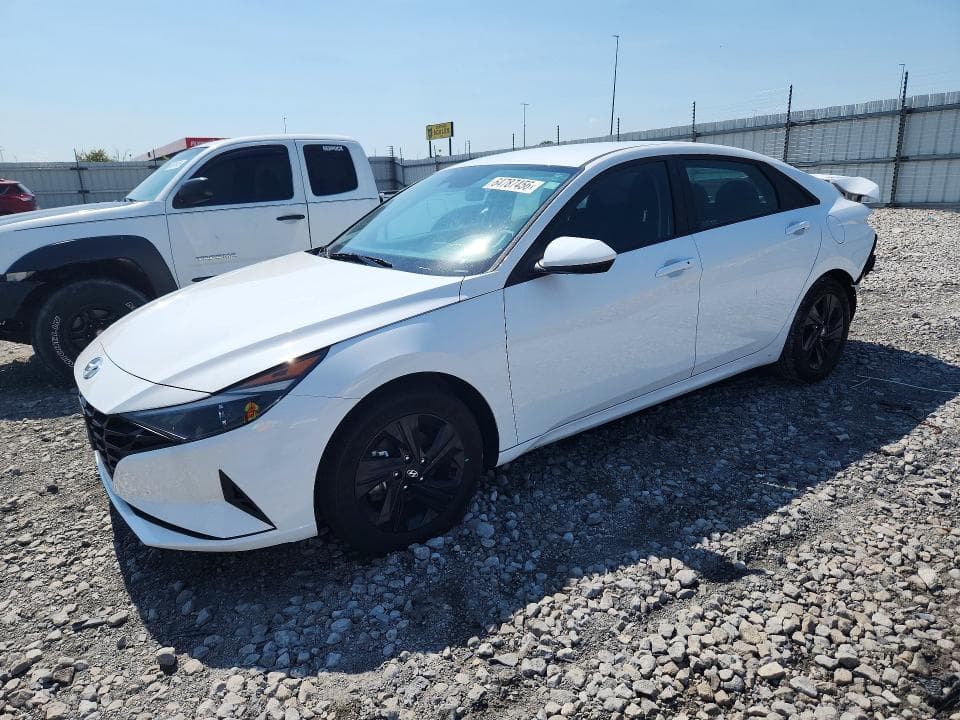 2023 HYUNDAI ELANTRA BLUE - 1