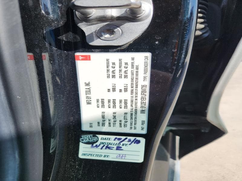 2018 TESLA MODEL 3 13