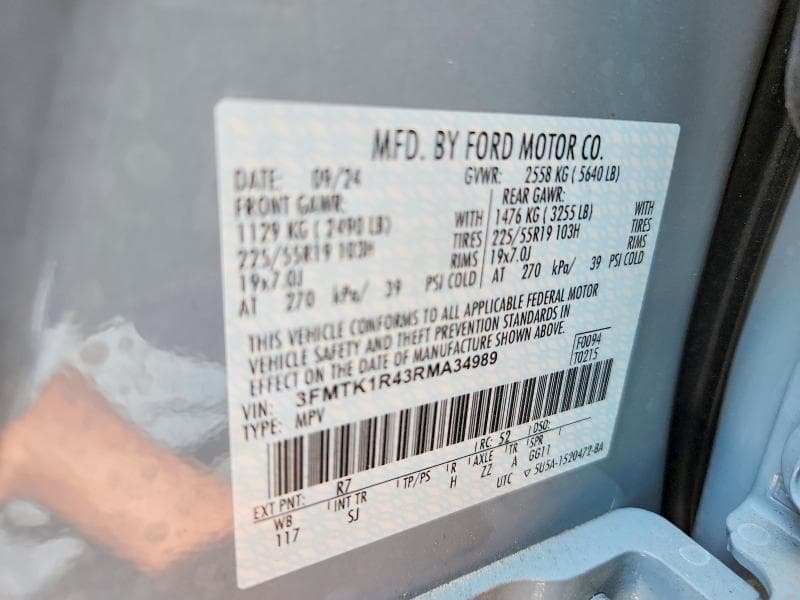 2024 FORD MUSTANG MACH-E SELECT 13