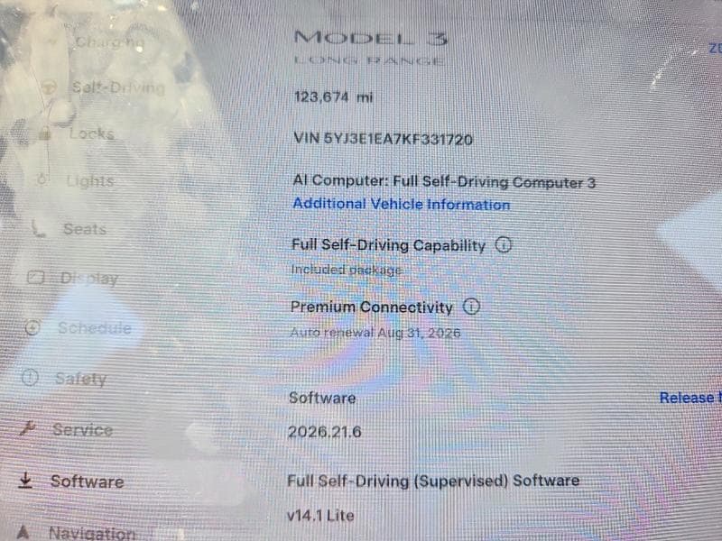 2019 TESLA MODEL 3 9