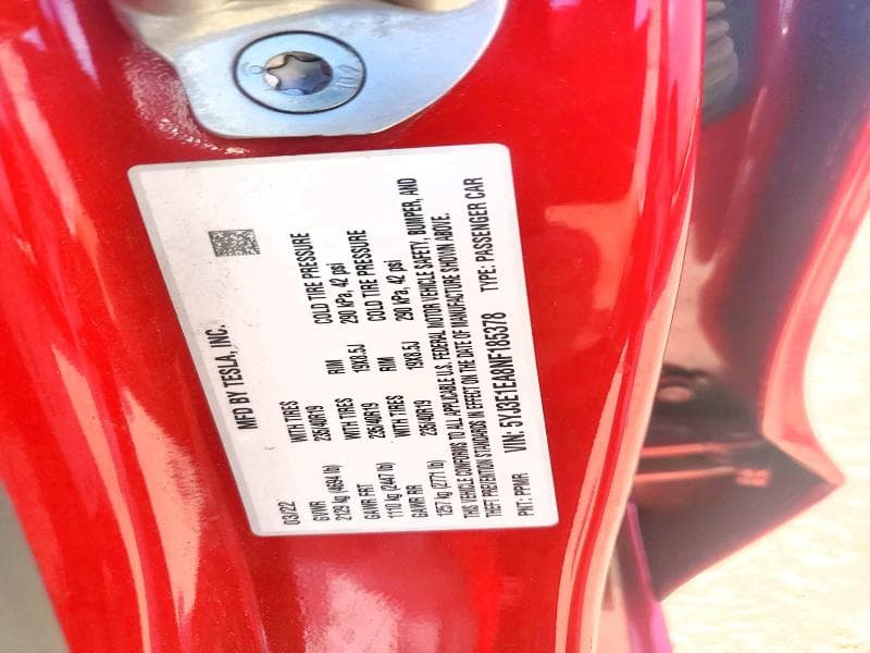 2022 TESLA MODEL 3 13