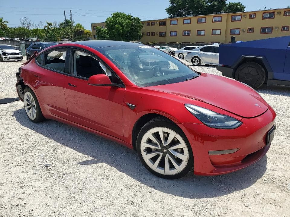 2022 TESLA MODEL 3 4