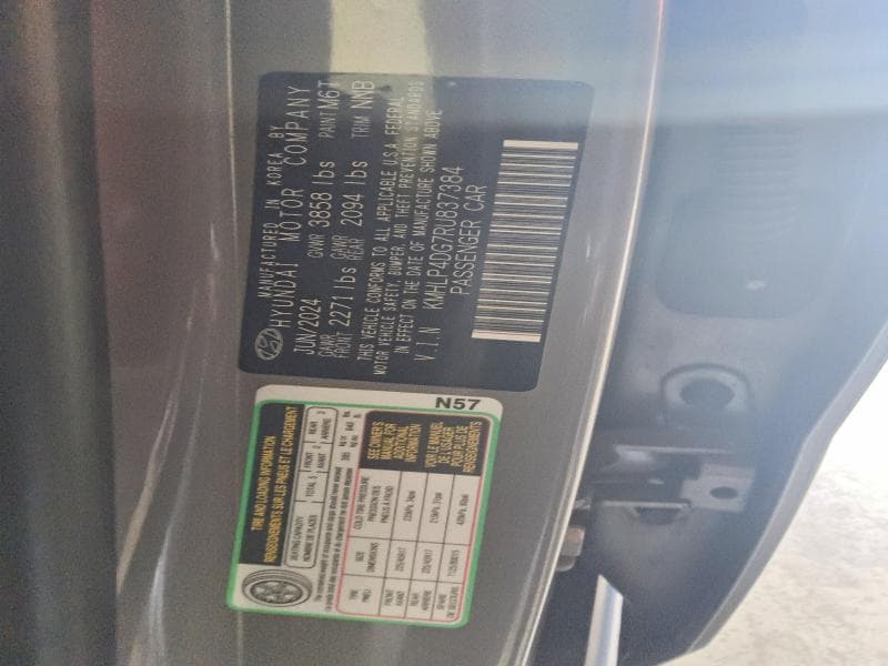 2024 HYUNDAI ELANTRA LIMITED 13