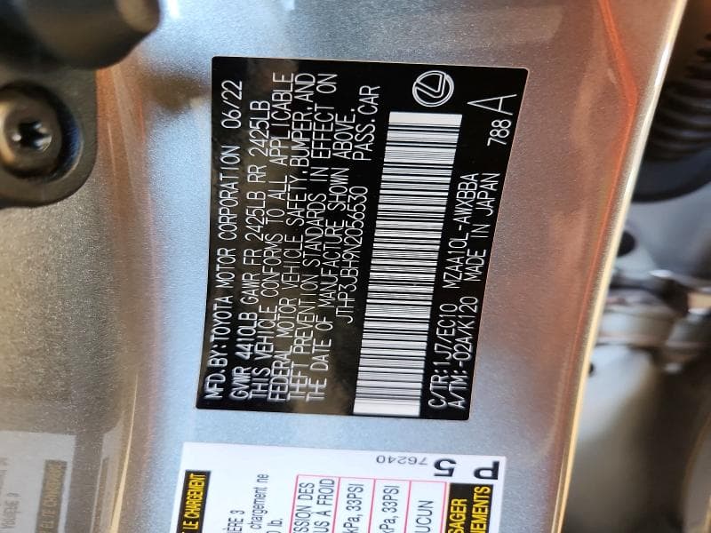 2022 LEXUS UX 200 BASE 13