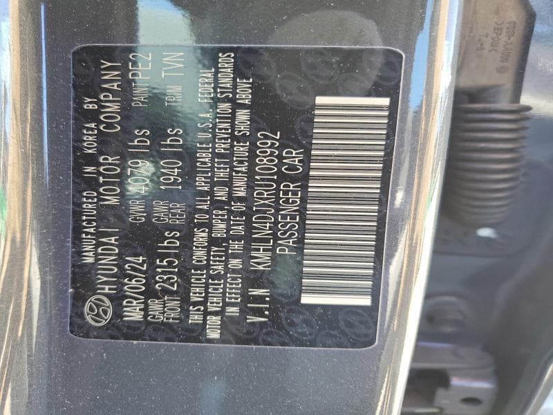 2024 HYUNDAI ELANTRA LIMITED 13