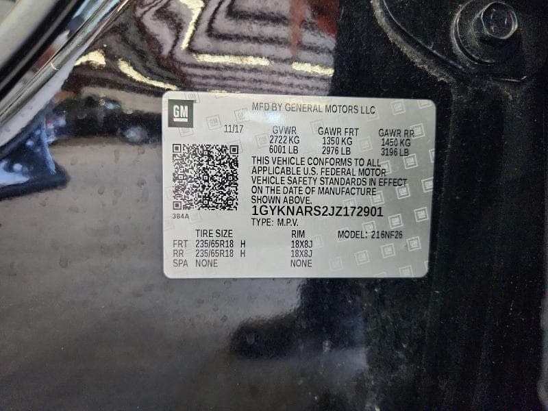 2018 CADILLAC XT5 13