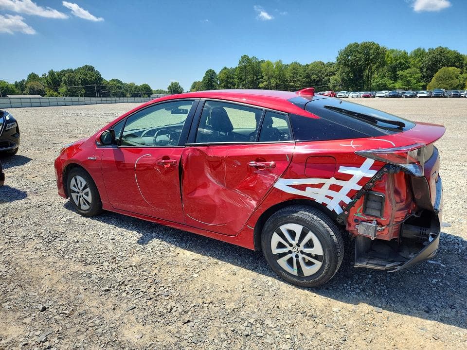 2018 TOYOTA PRIUS THREE 2