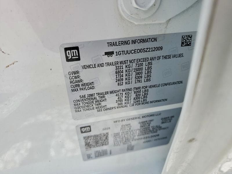 2025 GMC SIERRA K1500 ELEVATION 12