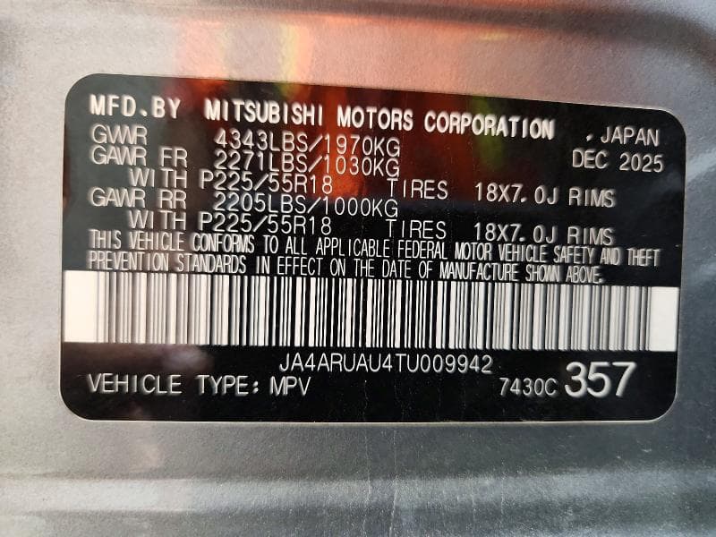 2026 MITSUBISHI OUTLANDER SPORT S/SE 13