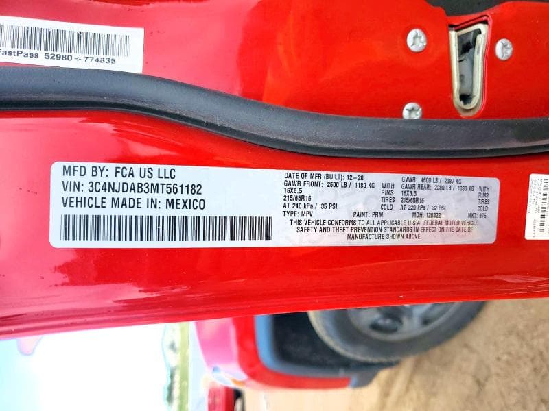 2021 JEEP COMPASS SPORT 13