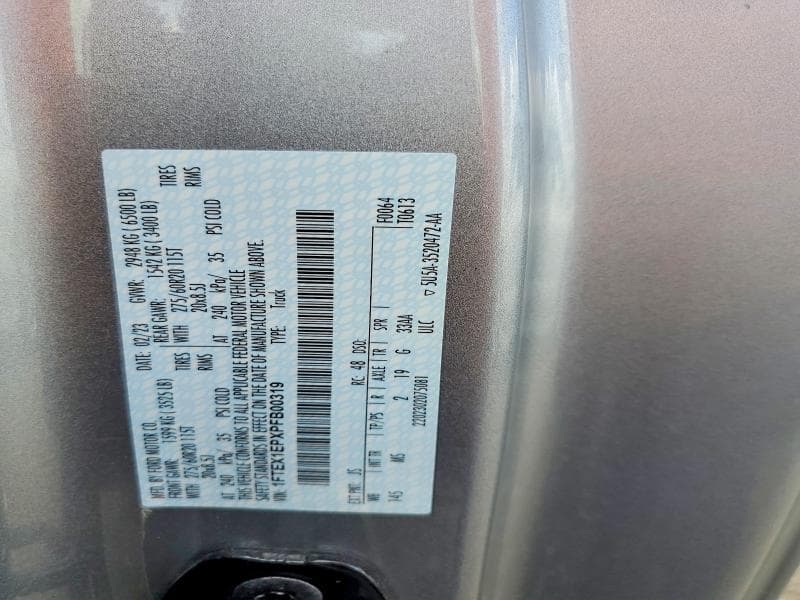 2023 FORD F150 SUPER CAB 12