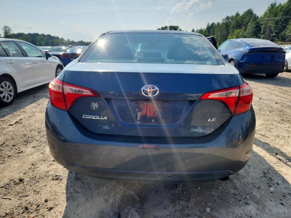 2017 TOYOTA COROLLA LE 6