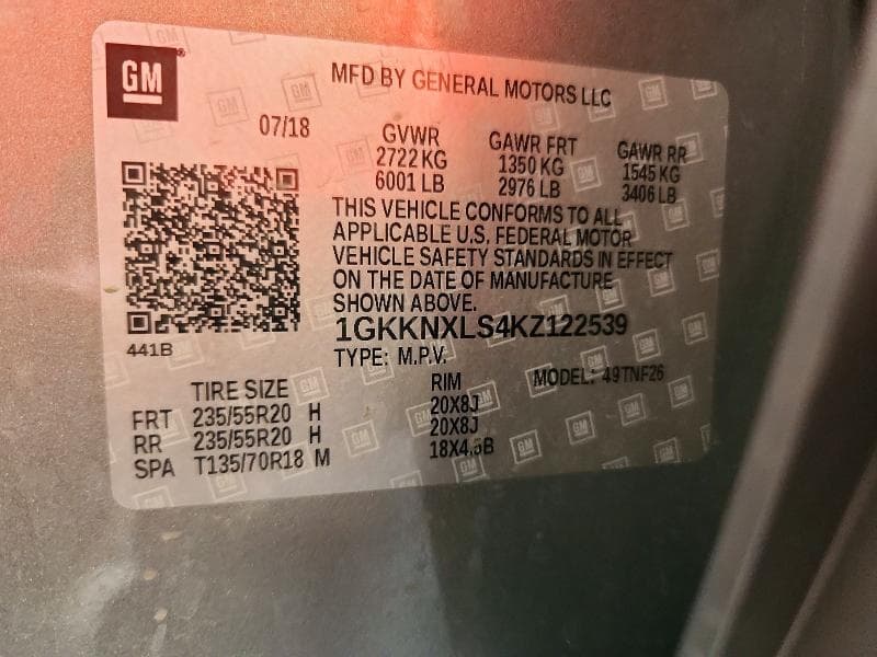 2019 GMC ACADIA DENALI 14