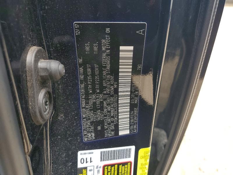 2018 TOYOTA SIENNA LE 13