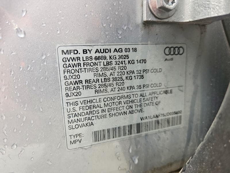 2018 AUDI Q7 PREMIUM PLUS 14
