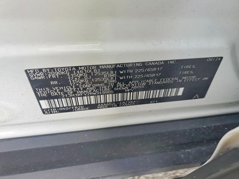 2024 TOYOTA RAV4 LE 13