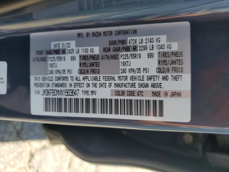 2022 MAZDA CX-5 PREFERRED 13