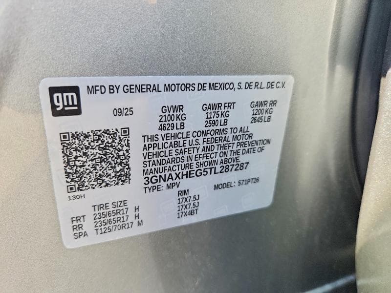 2026 CHEVROLET EQUINOX LT 14