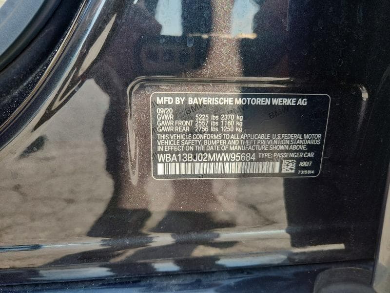 2021 BMW 530 XI 13