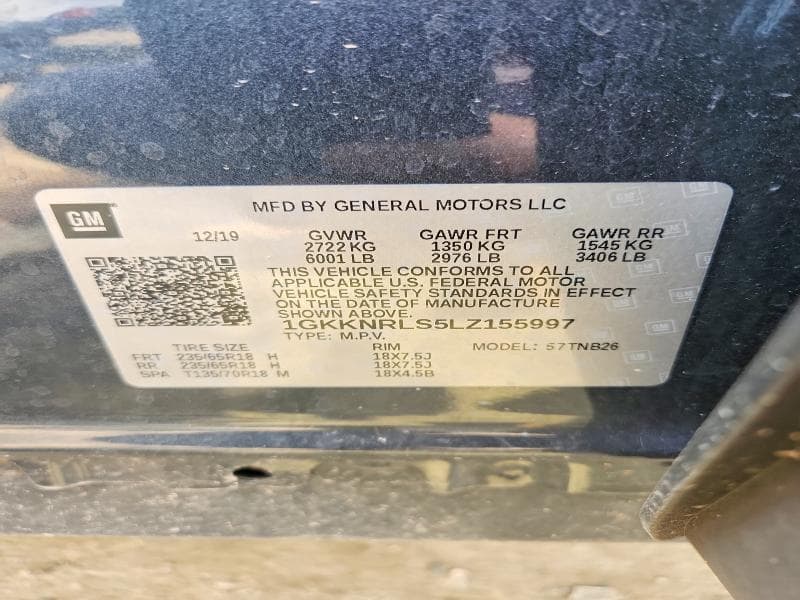 2020 GMC ACADIA SLE 13