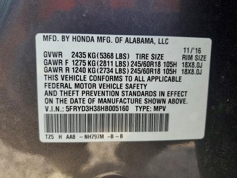 2017 ACURA MDX 13