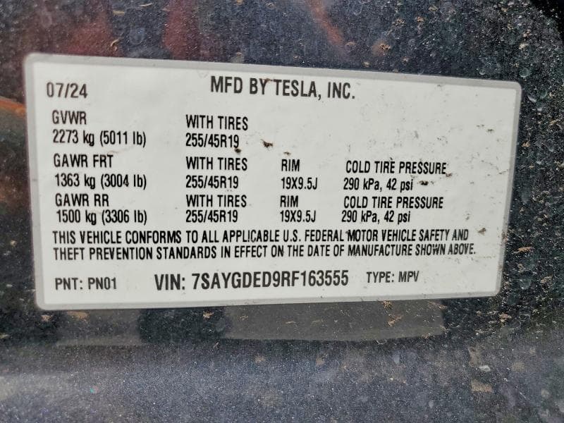 2024 TESLA MODEL Y 13