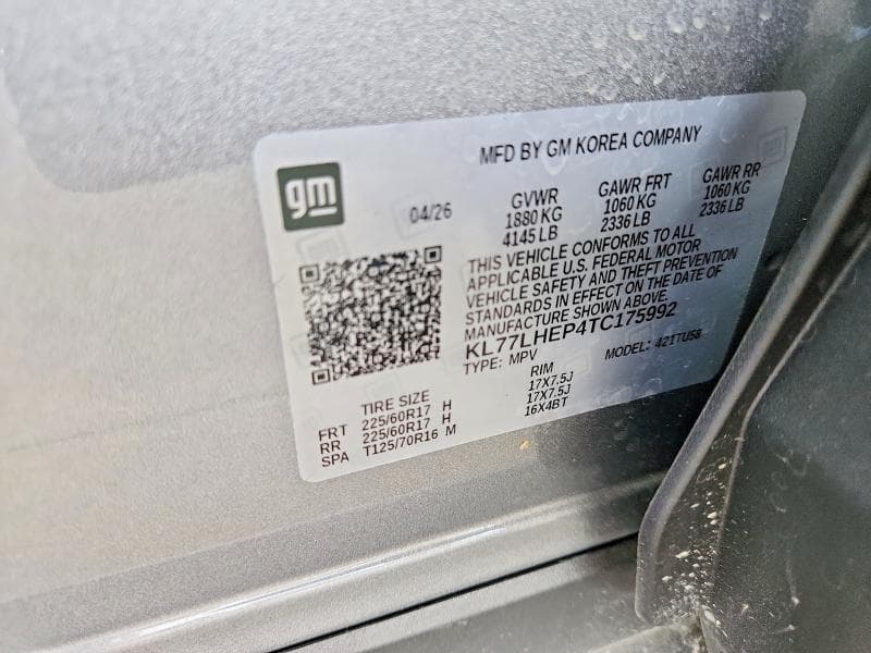 2026 CHEVROLET TRAX 1LT 13