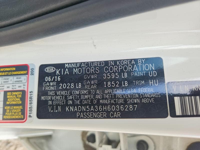 2017 KIA RIO 5-DOOR EX 12