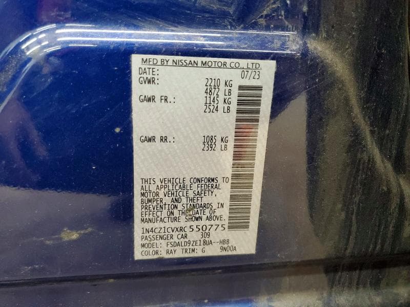 2024 NISSAN LEAF SV PLUS 13