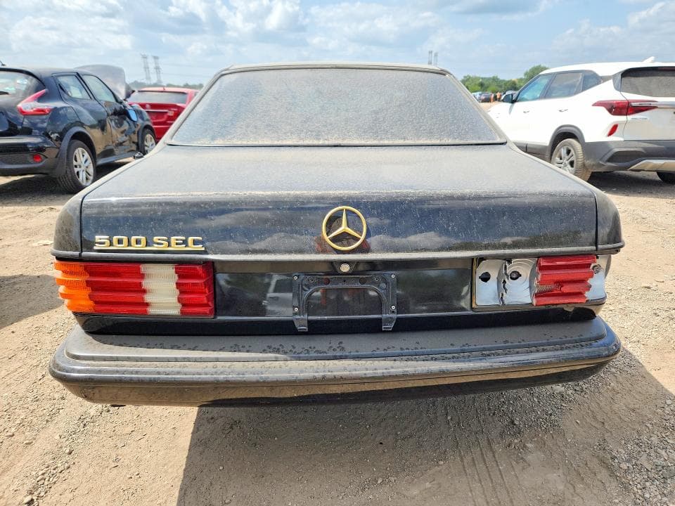 1984 MERCEDES-BENZ 500 SEC 6