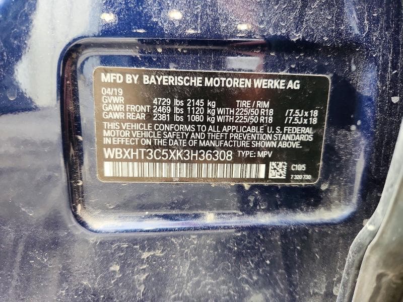 2019 BMW X1 XDRIVE28I 14