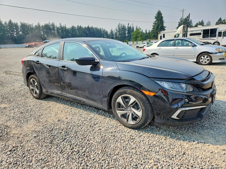 2019 HONDA CIVIC LX 4