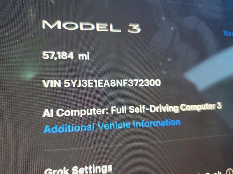 2022 TESLA MODEL 3 12