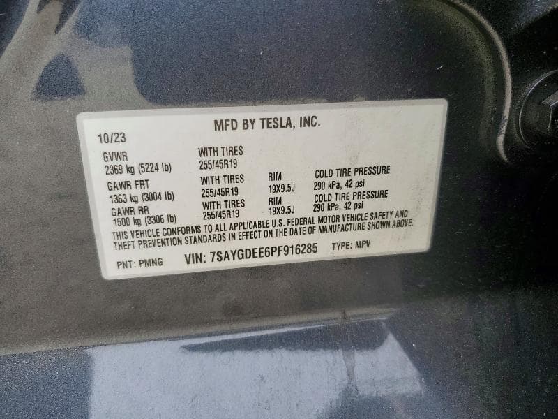 2023 TESLA MODEL Y 13