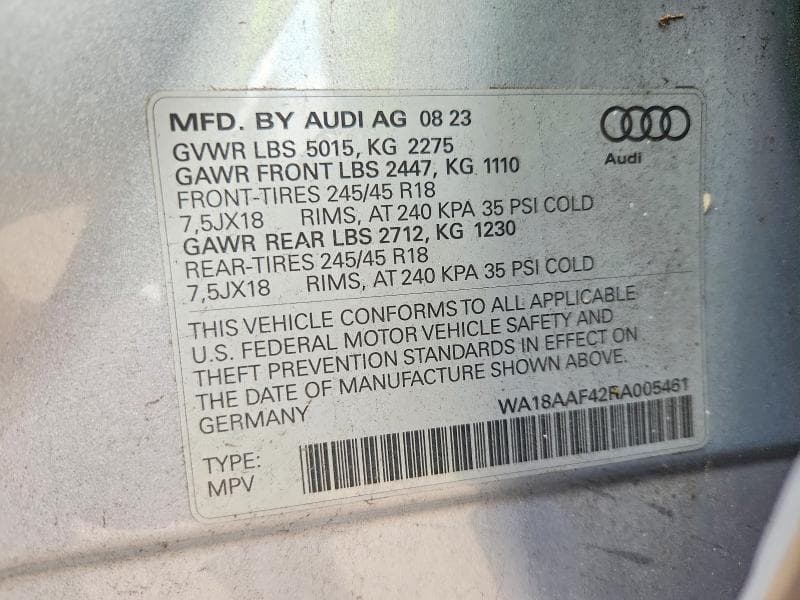 2024 AUDI A4 ALLROAD PREMIUM PLUS 12
