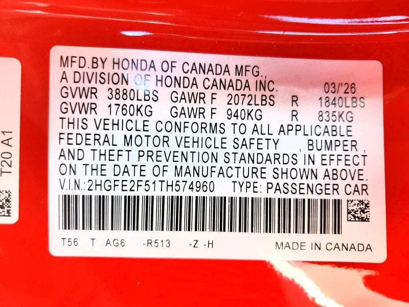 2026 HONDA CIVIC SPORT 13