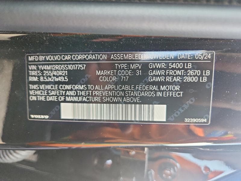 2025 VOLVO XC60 ULTRA 14