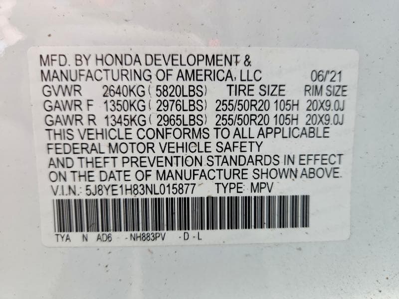 2022 ACURA MDX ADVANCE 14