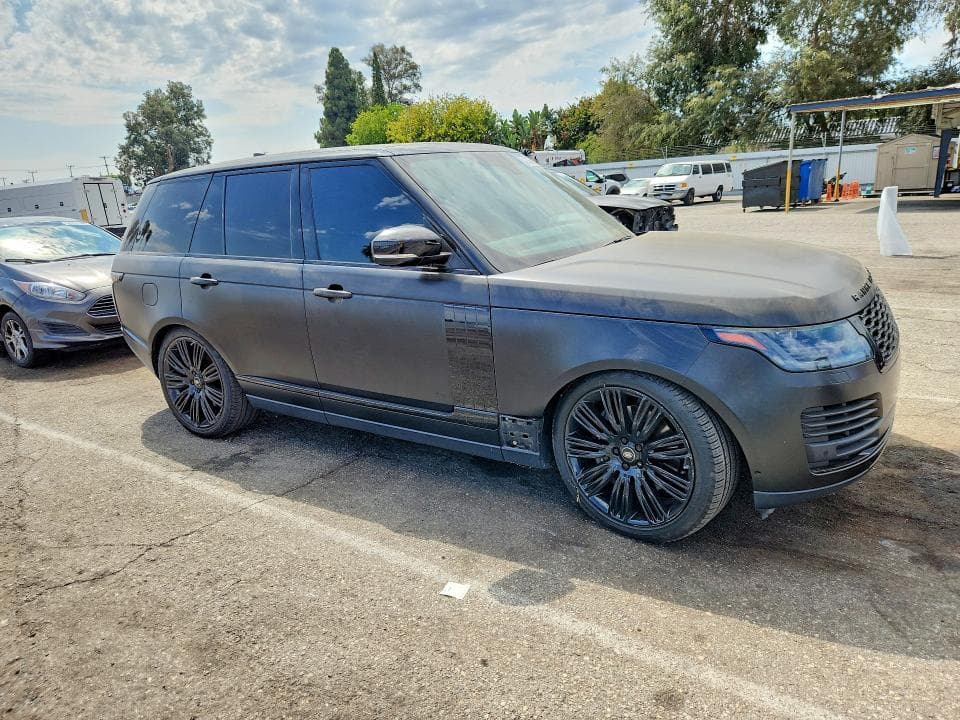 2019 LAND ROVER RANGE ROVER SUPERCHARGED 4