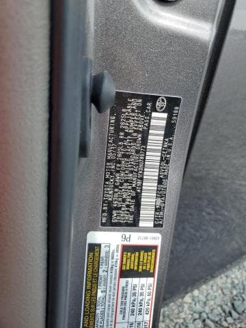 2017 TOYOTA CAMRY LE 12