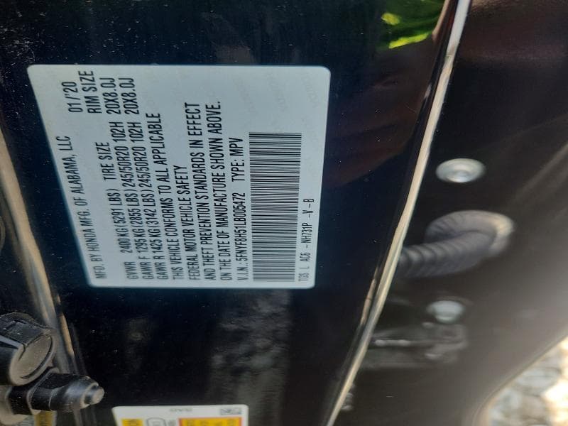 2020 HONDA PASSPORT EXL 13