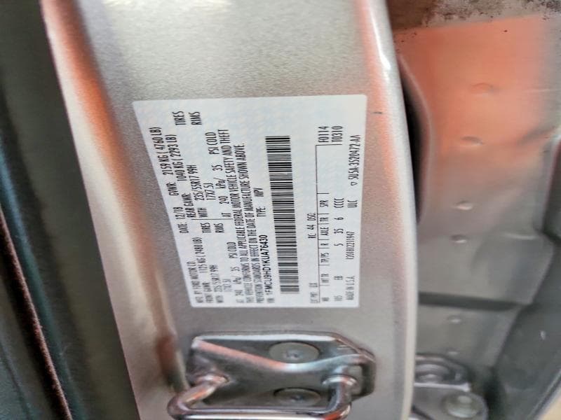 2019 FORD ESCAPE SEL 13