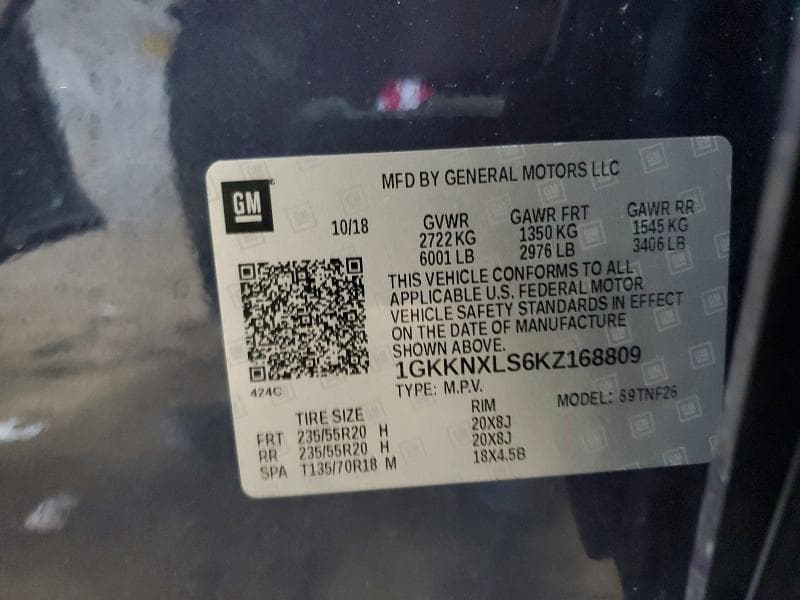 2019 GMC ACADIA DENALI 14