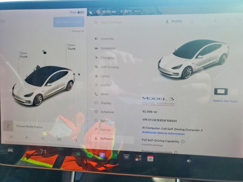 2018 TESLA MODEL 3 9