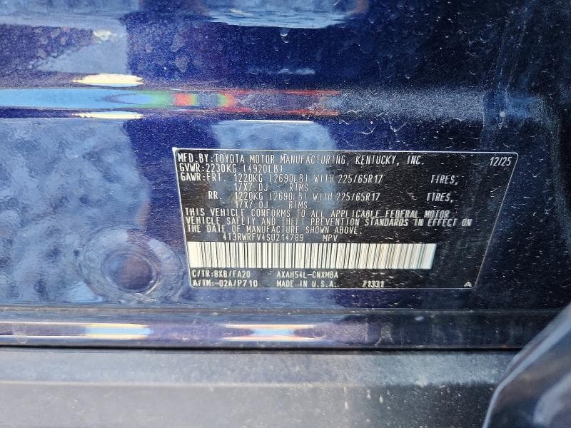 2025 TOYOTA RAV4 HYBRID XLE 13