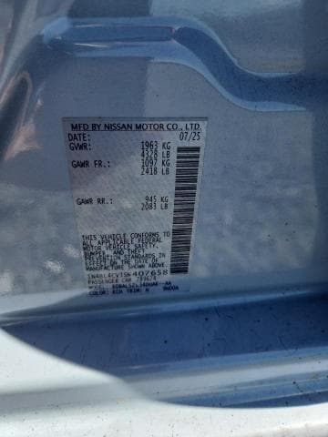 2025 NISSAN ALTIMA SR 12