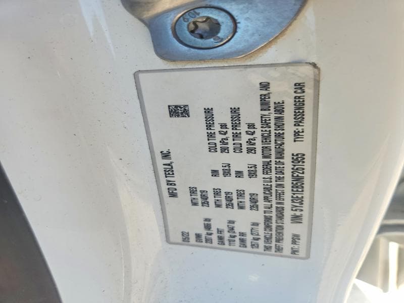 2022 TESLA MODEL 3 13