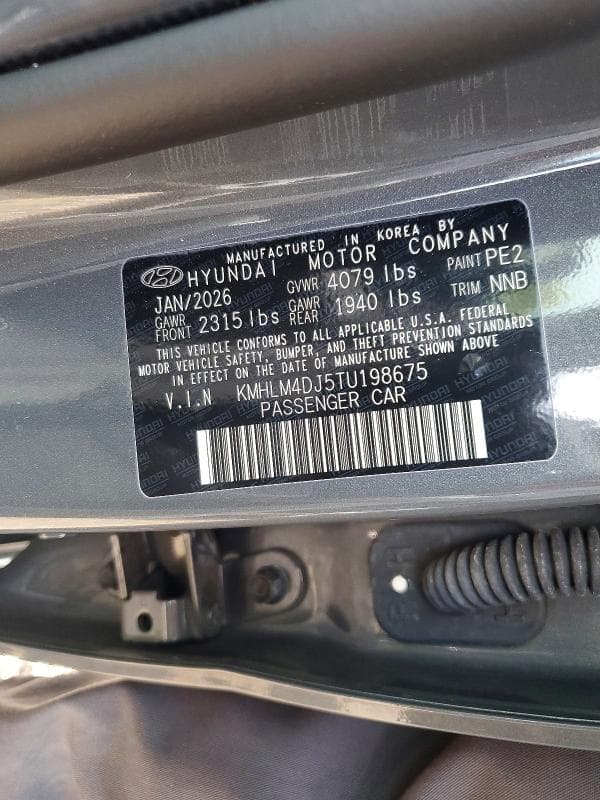 2026 HYUNDAI ELANTRA HYBRID BLUE 12