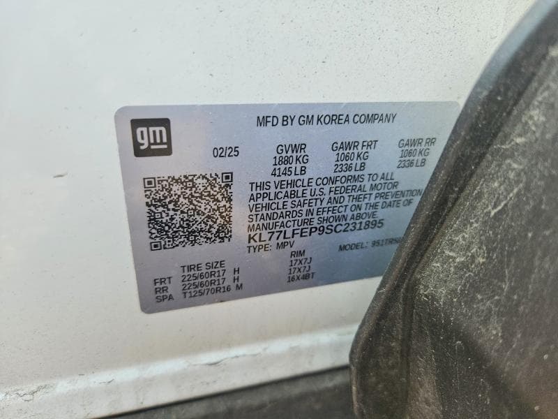 2025 CHEVROLET TRAX LS 12